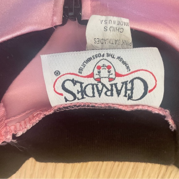 Grease Pink Satin Ladies Jacket Child Small Cosplay Costume Charades USA - Picture 8 of 8